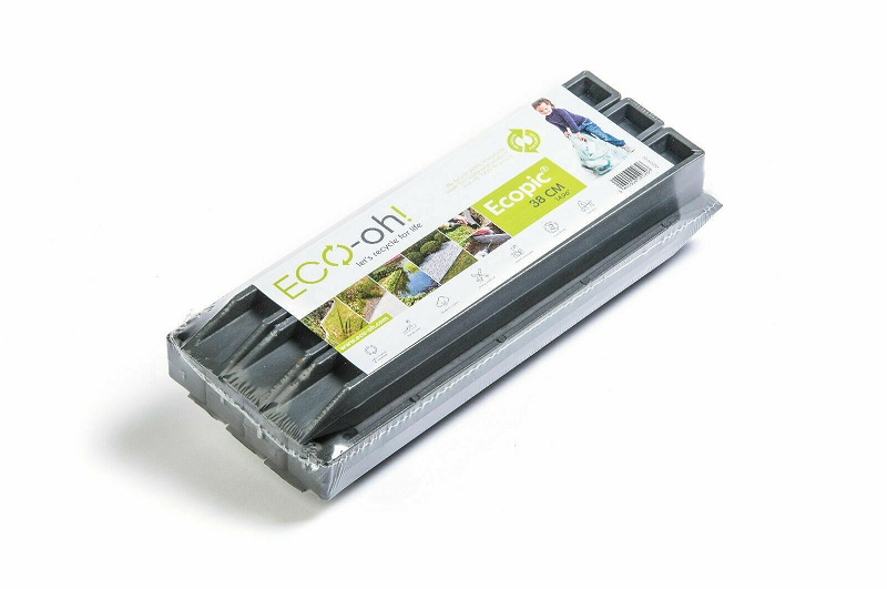 Ecolat Pfahl | Farbe Grau | 38cm lang